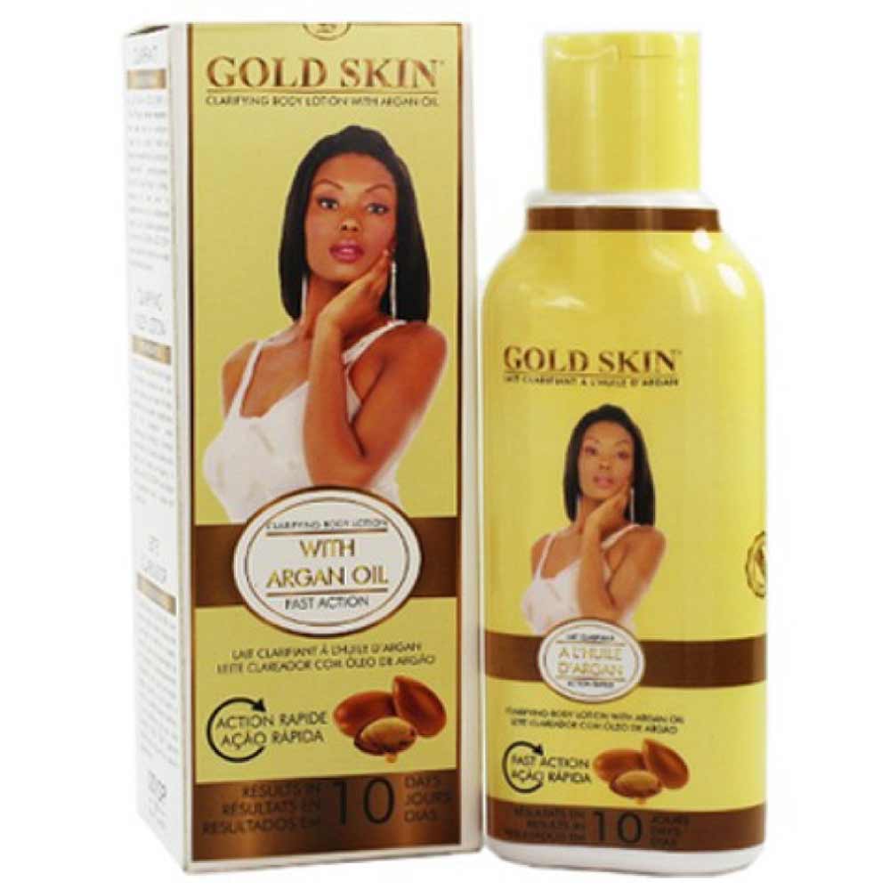 Gold Skin Clarifying Body Lotion with Argan Oil 250 ml